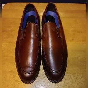 Allen Edmonds Brown Leather Slip-On Loafers Size 9